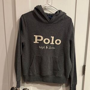 Polo by Ralph Lauren Men's Dark Gray Hoodie